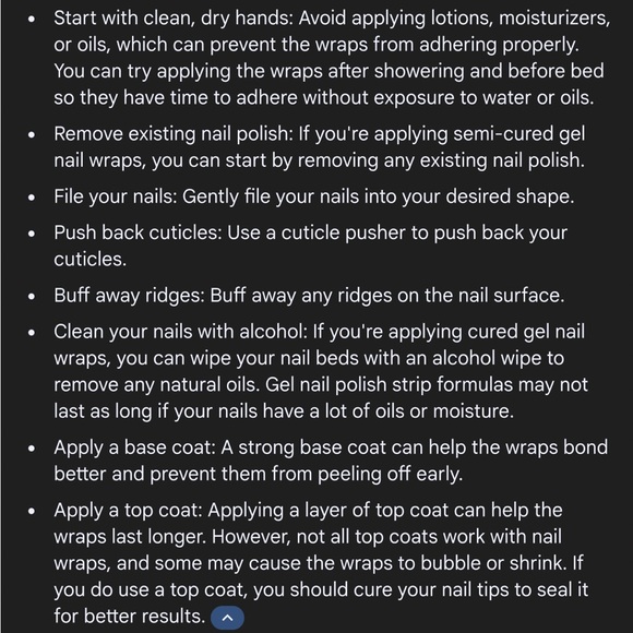 New! Burberry Nail wraps - Picture 5 of 5